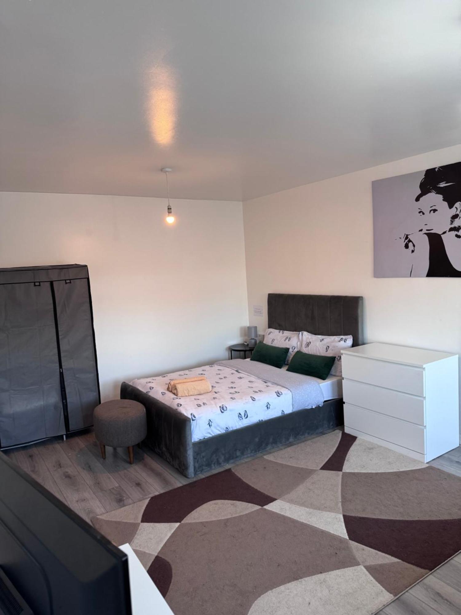Modern Room In A 4 Bedroom Flat In London, Shared Bathroom! Luaran gambar